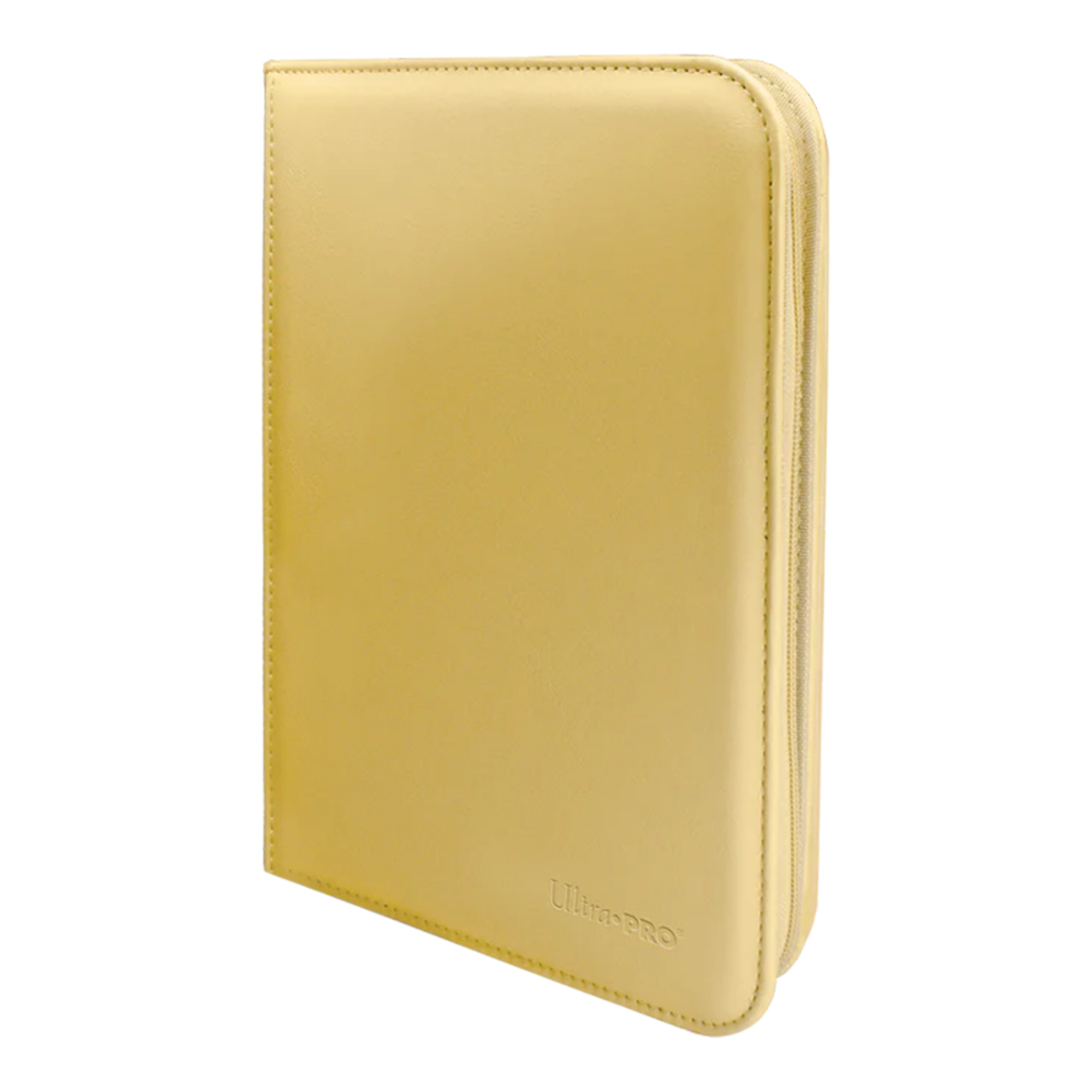 Ultra Pro | Vivid - Yellow | 4-Pocket Zippered PRO-Binder