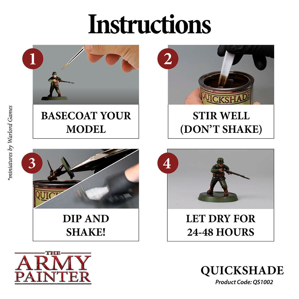 The Army Painter - Strong Tone - Quickshade Dip