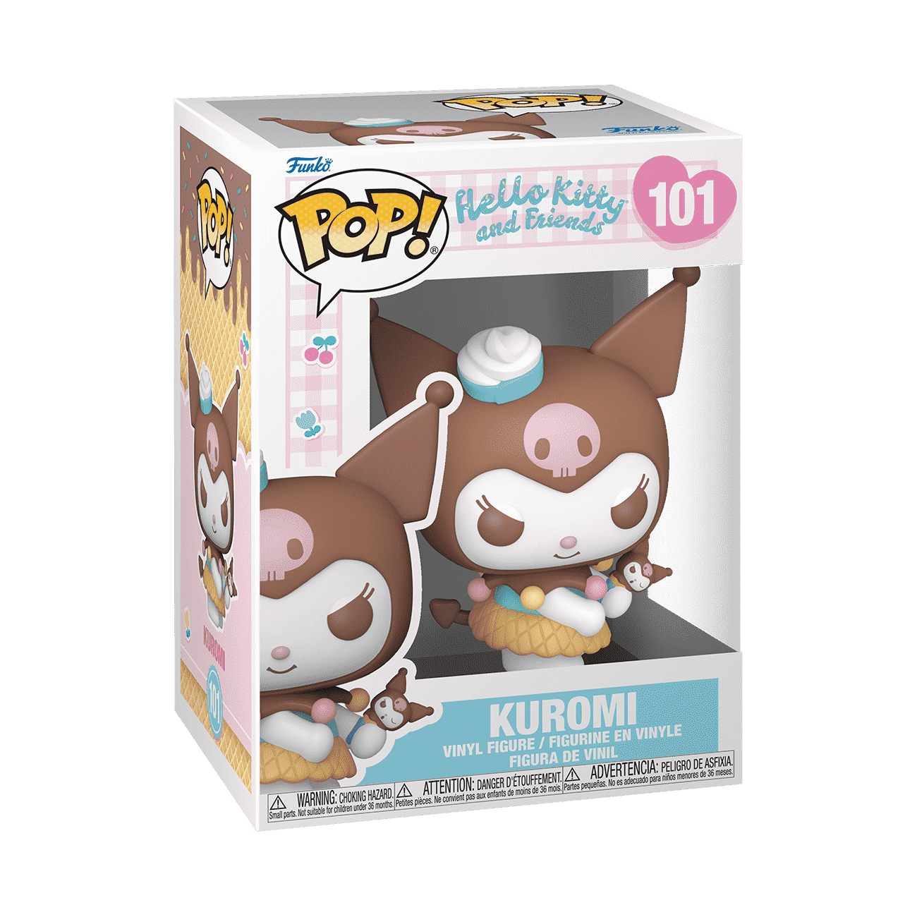POP! Sanrio: Kuromi with Ice Cream - Hello Kitty