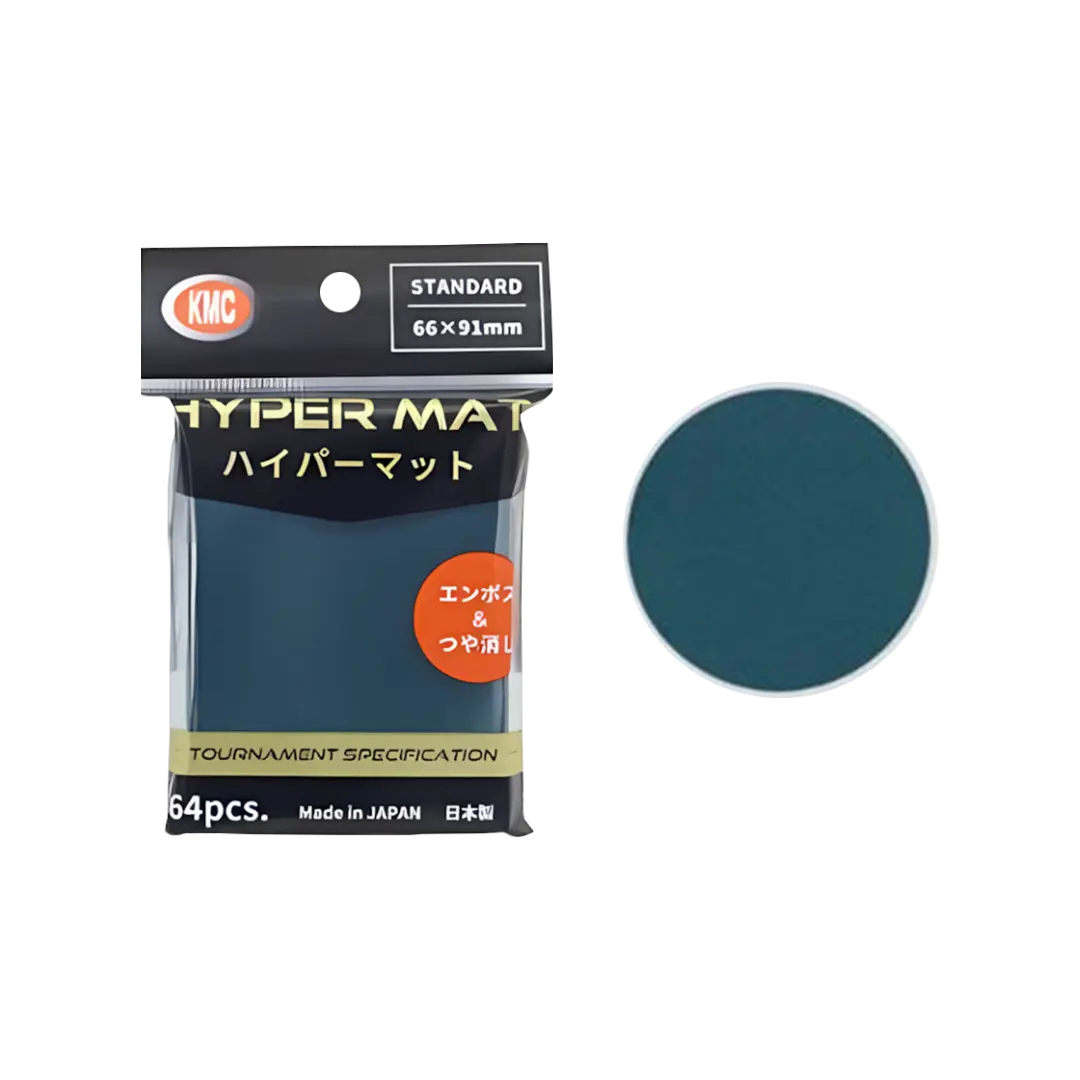 KMC | Standard Sleeves | Hyper Mat Grün (64)