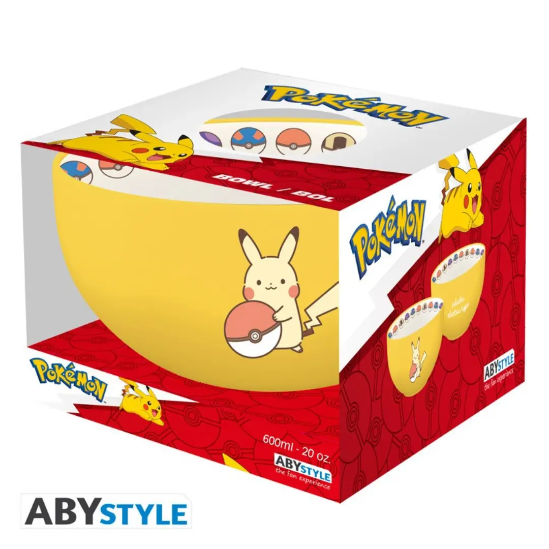 Abysse | Pikachu Electric Type Bowl (600ml) | Pokémon