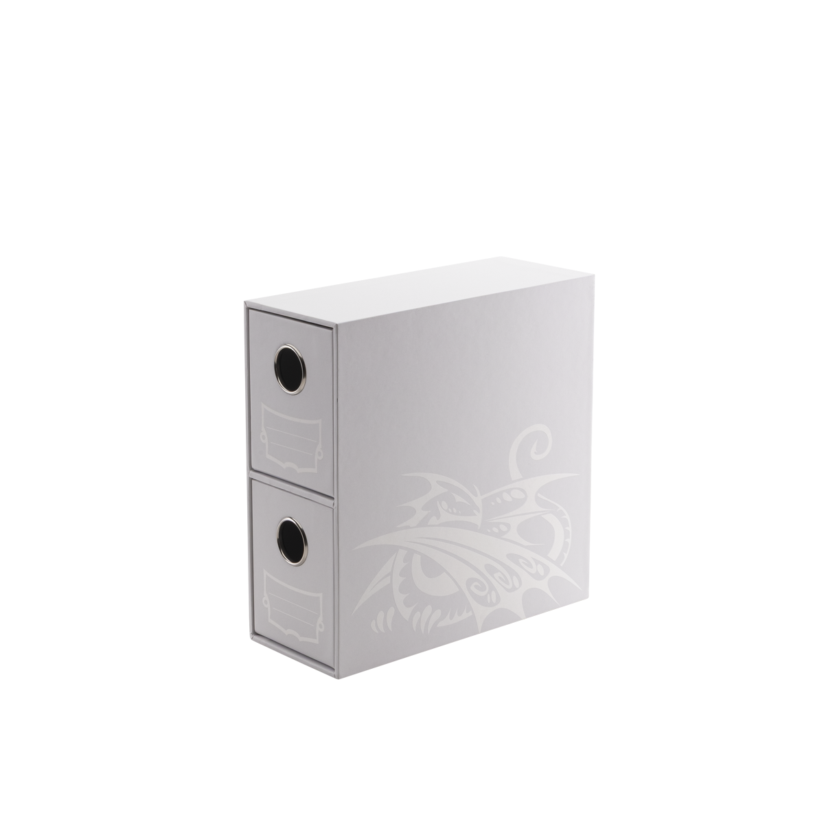 Dragon Shield | Fortress Card Drawer | Vertical 2 White