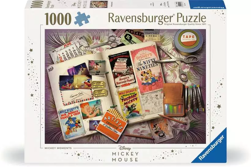 Ravensburger | Disney Micky Maus 1940 | Mickey Moments 1000 Teile Puzzle