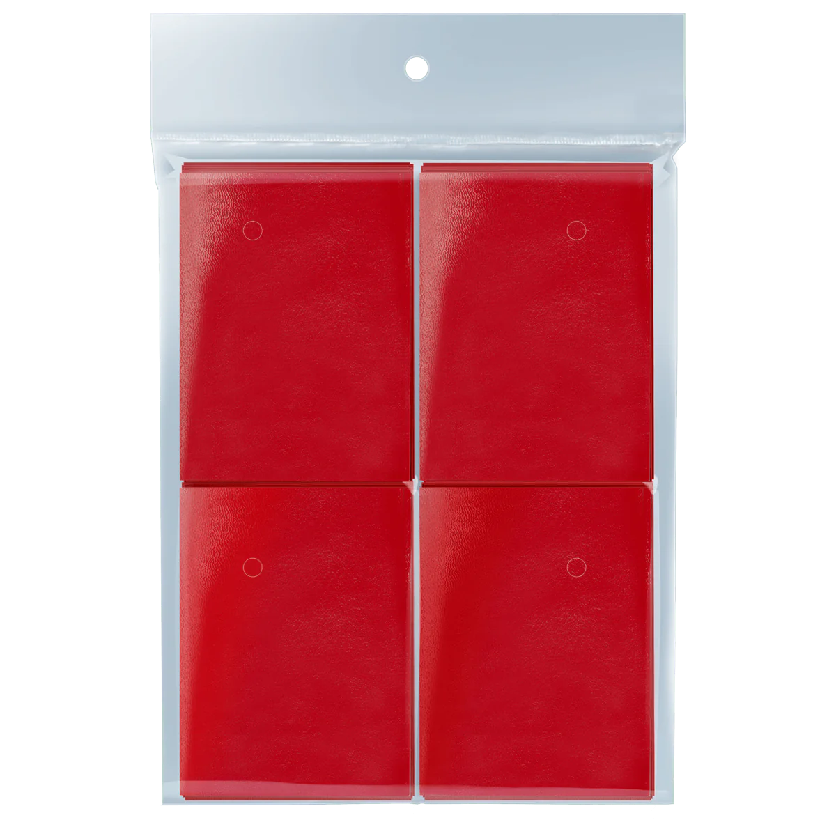 Ultra Pro: PRO-Gloss Standard Deck Protector Sleeves Bundle - 500ct Red