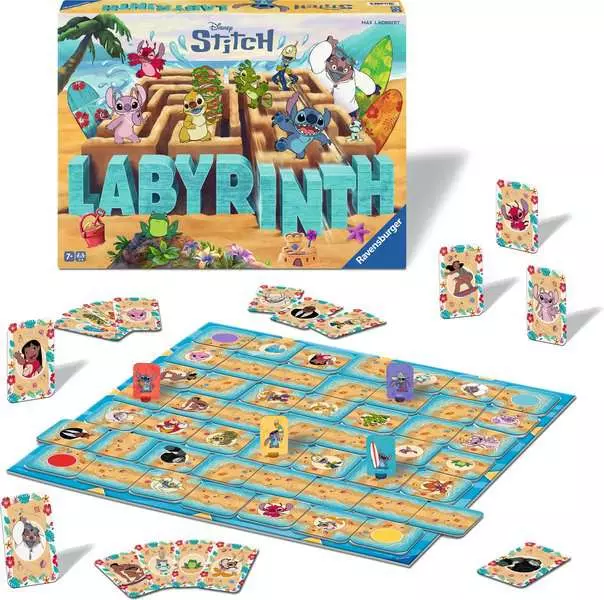 Ravensburger | Stitch Labyrinth | Gesellschaftsspiel