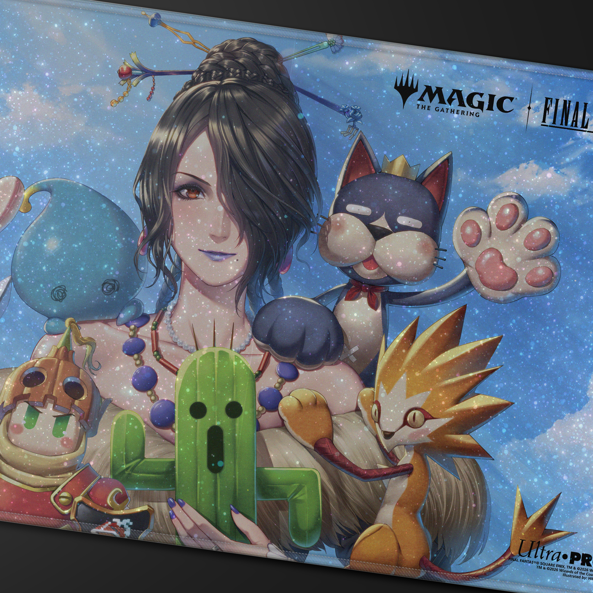 Ultra Pro | MTG - FINAL FANTASY - Lulu, Stern Guardian | HOLOFOIL Playmat