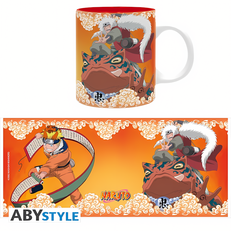 Abysse | Naruto | Jiraiya & Naruto Mug (320ml)