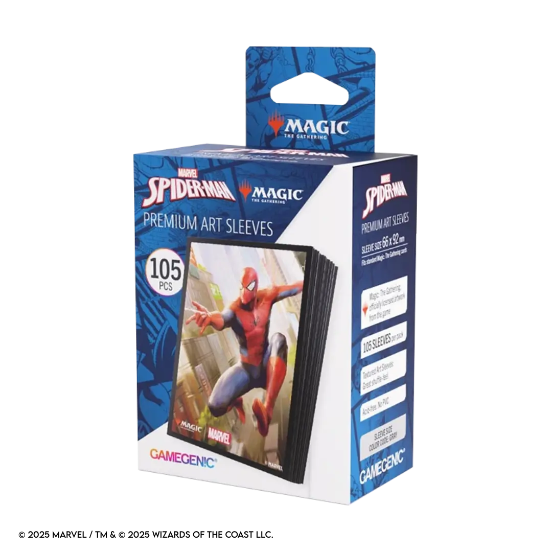 Gamegenic X Magic: The Gathering - Spider-Man / Spider-Man - Premium Art Sleeves (105 Stück)