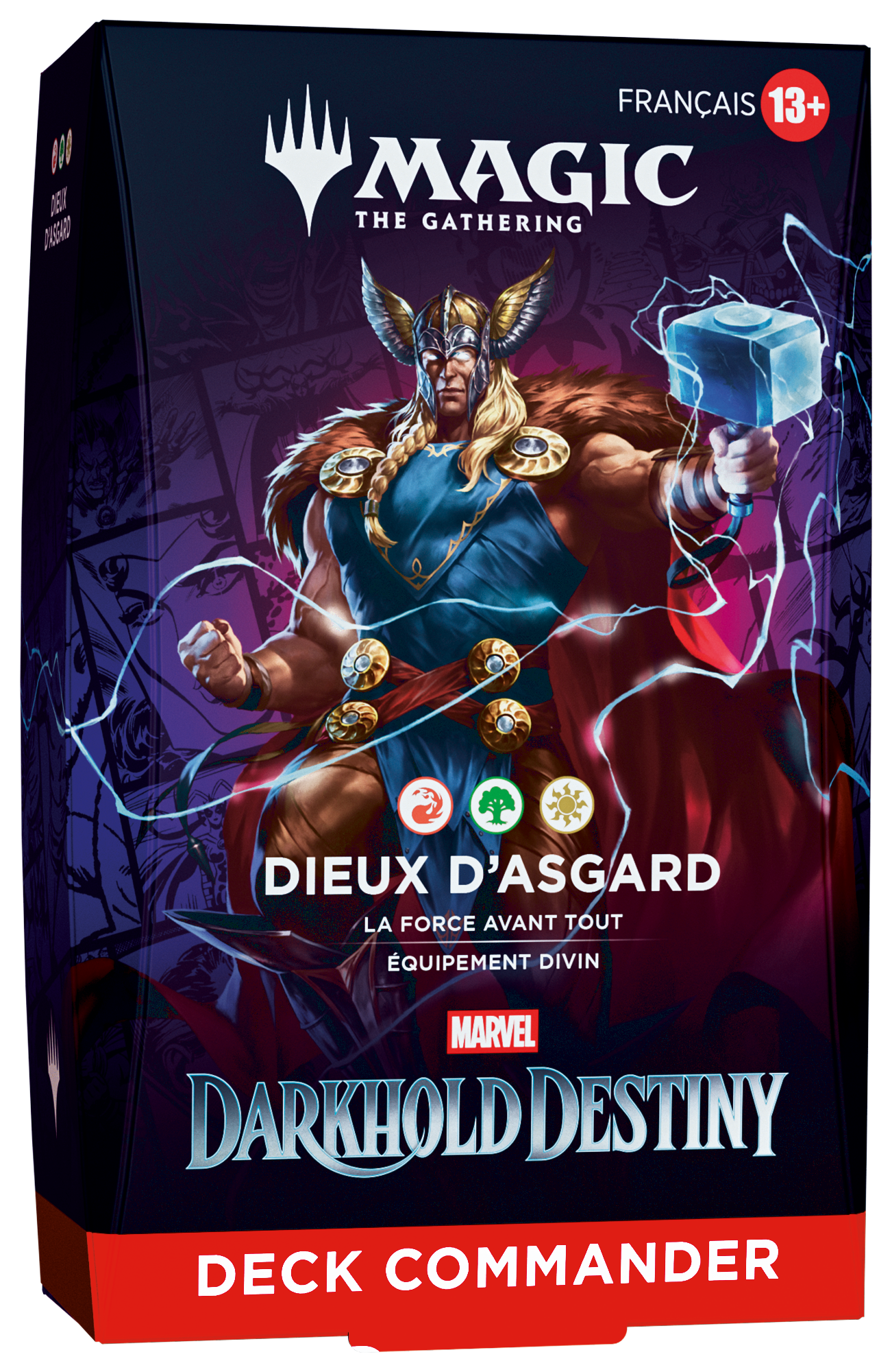 Magic: The Gathering | Marvel Darkhold Destiny | Commander Deck Display (4 Stk.) (FR)