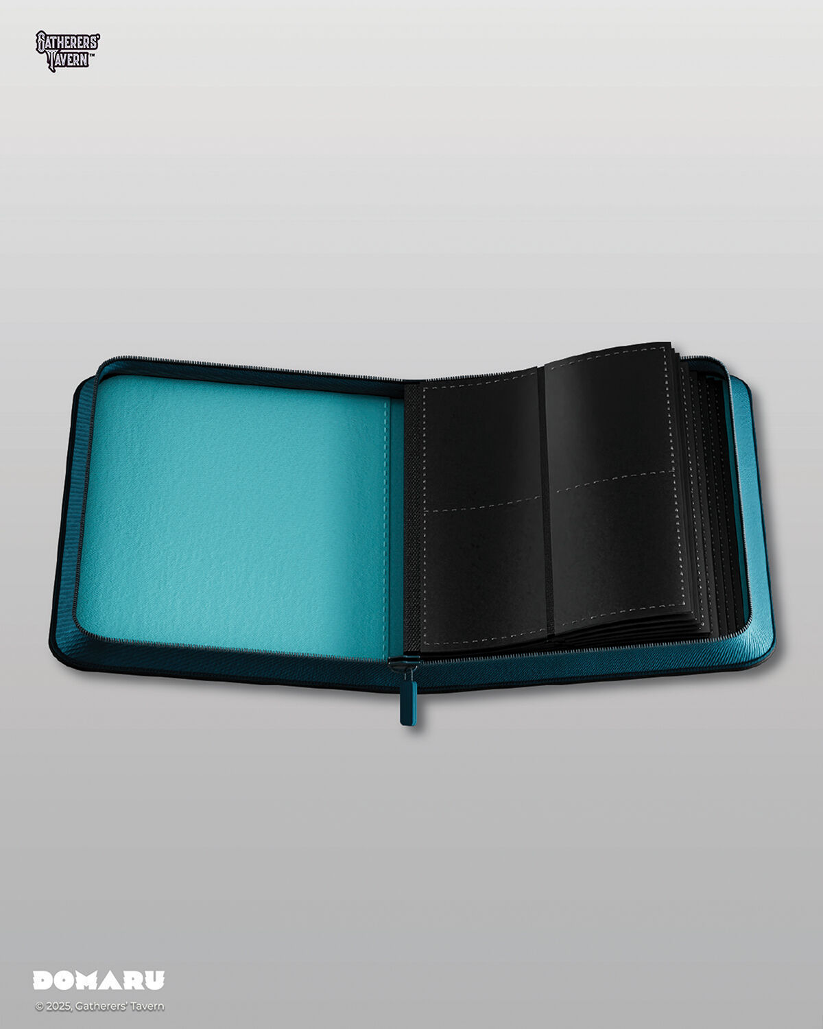 Gatherers' Tavern | Turquise Loch Deco Patch DOMARU | Binder 4-Pocket