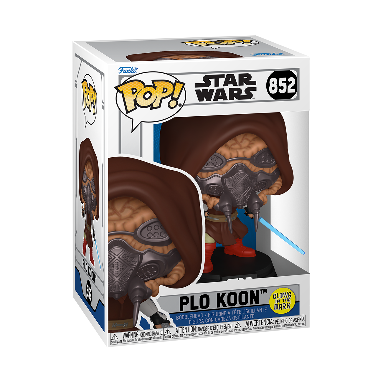 Pop! Vinyl | Plo Koon (Glow) | Star Wars: Clone Wars (1/3)