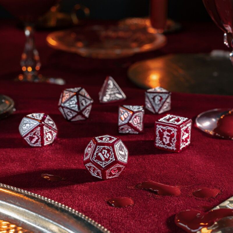 Q Workshop | Scarlet | Bloodsucker Dice Set