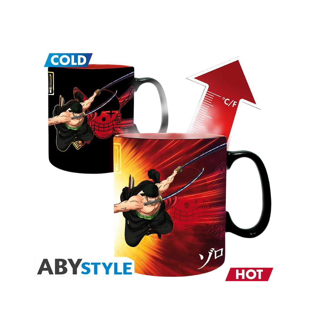 Abysse | Zoro & Sanji | One Piece Mug Heat Change (460ml)