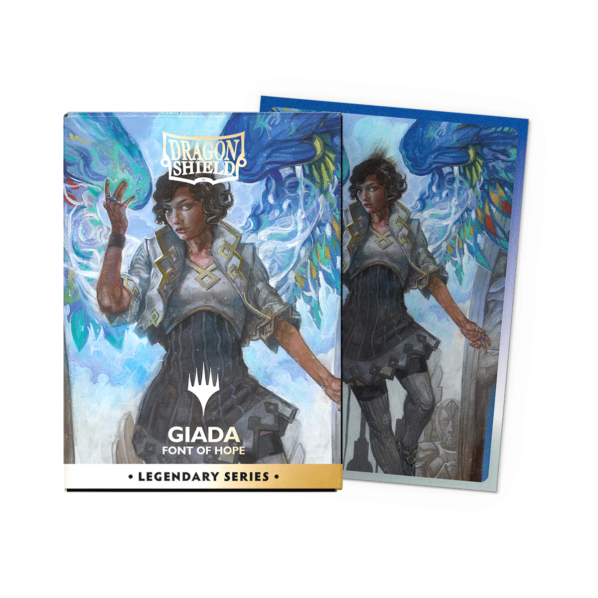 Dragon Shield | Legendary Series - Giada, Font of Hope | Matte Dual Art Sleeves Standard Size