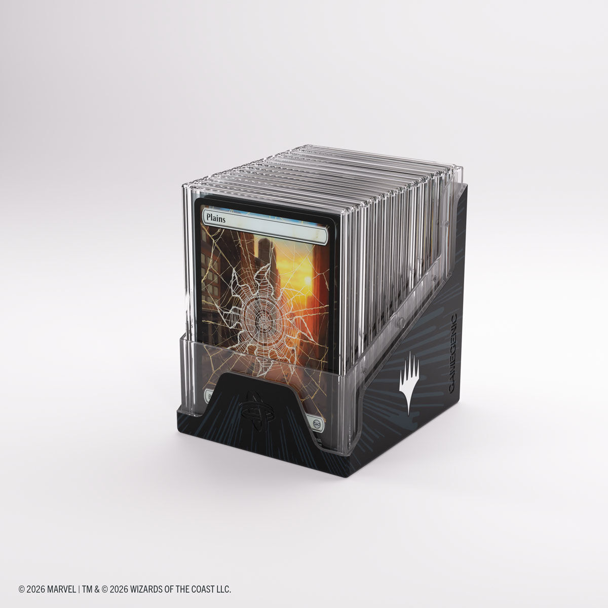 Gamegenic | Marvel Super Heroes - Comic Burst Black | Deckbox Bastion 100+ XL