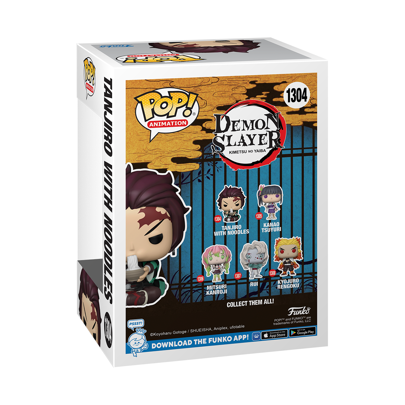 POP! Animation: Tanjiro w/Noodles - Demon Slayer