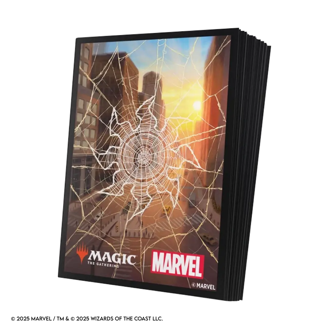 Gamegenic | Magic: The Gathering - Spider-Man / Plains | Premium Art Sleeves (105 Stück)