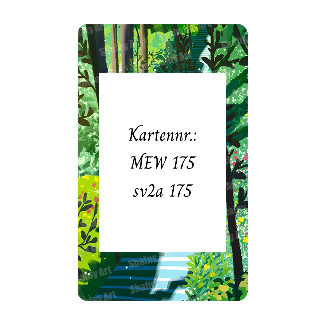 Blossom | Enton 151 | Extended Art Acryl Case für Pokémon