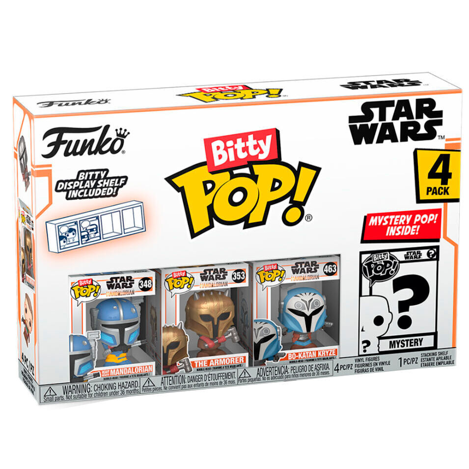 Bitty POP!: The Mandalorian 4PK - Star Wars