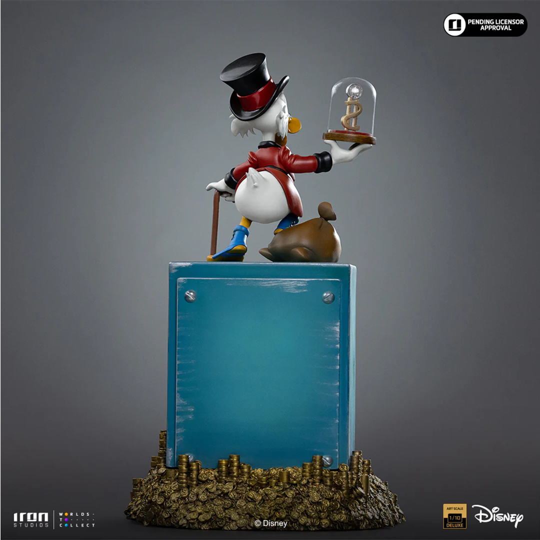 Iron Studios | Uncle Scrooge Mcduck And Nephews - Duck Tales | Art Scale 1/10