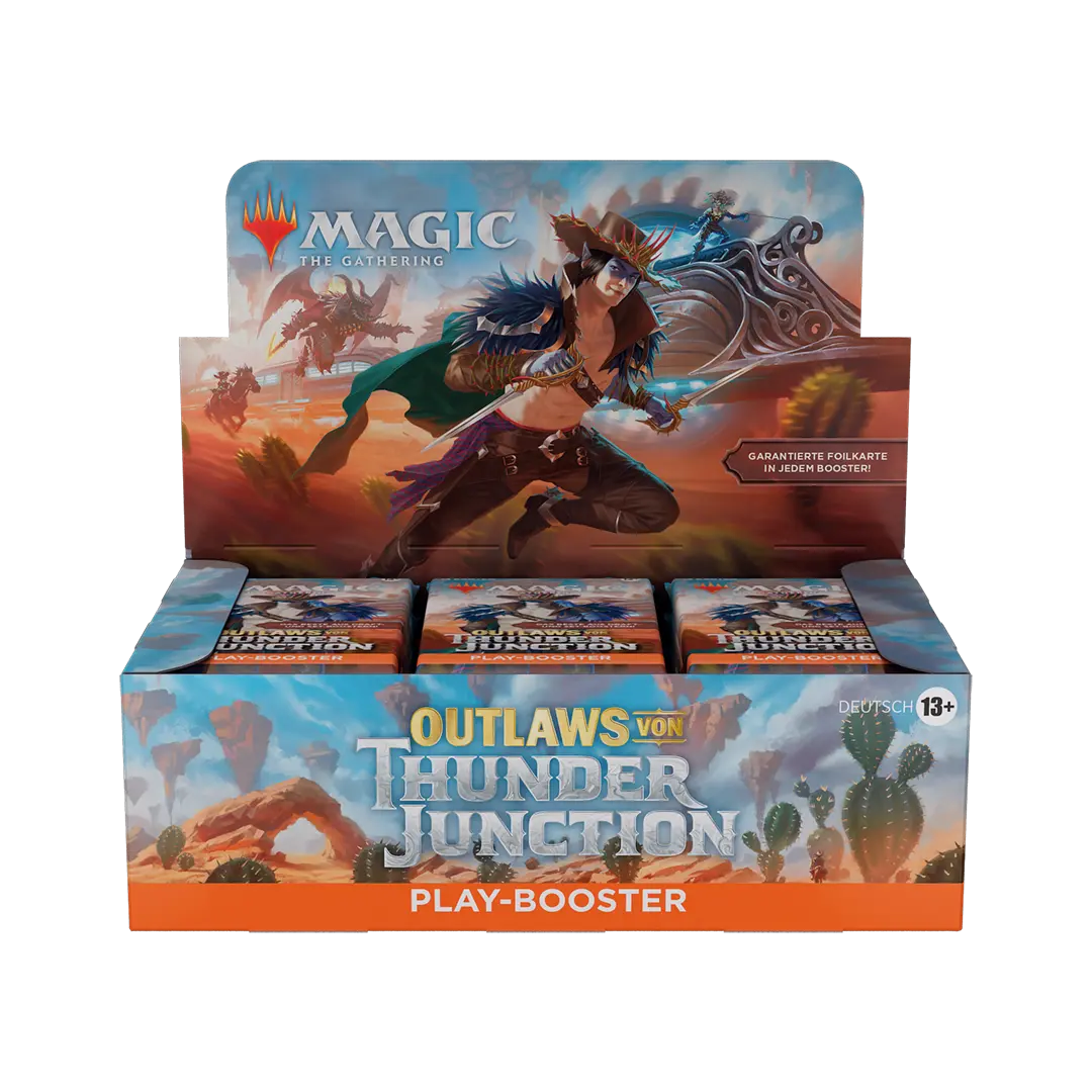 Magic: The Gathering | Outlaws von Thunder Junction | Play Booster Display (DE)