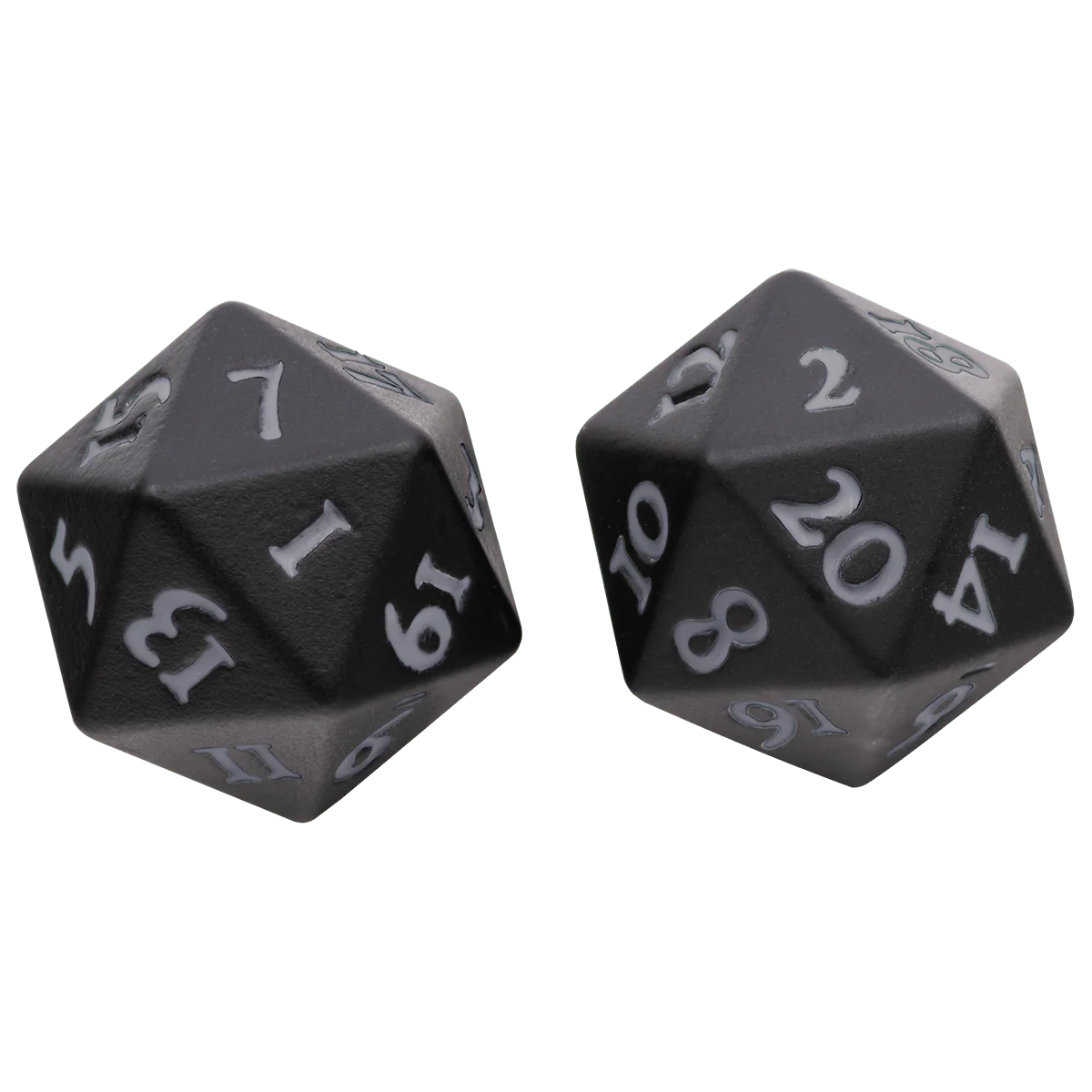 Ultra Pro: Vivid Heavy Metal Dice - Black