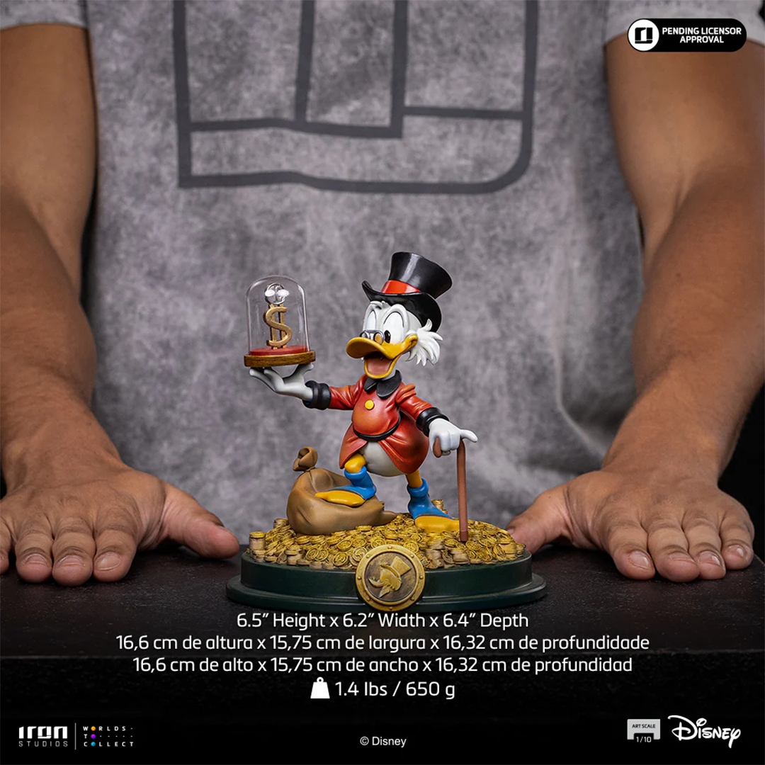 Iron Studios | Uncle Scrooge Mcduck - Duck Tales | Art Scale 1/10