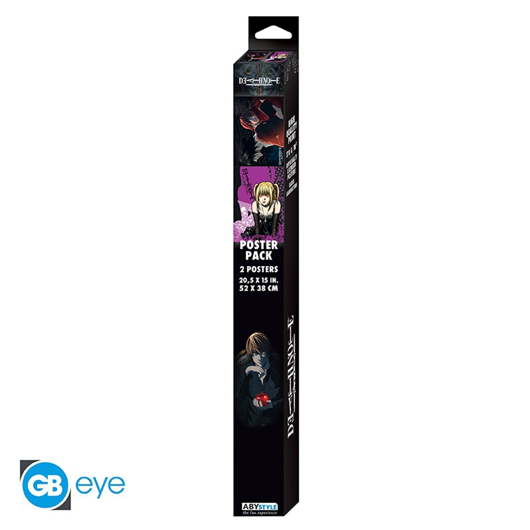 Abysse: Death Note - Chibi Set 2 Poster (52 x 38cm) - L vs Light & Misa