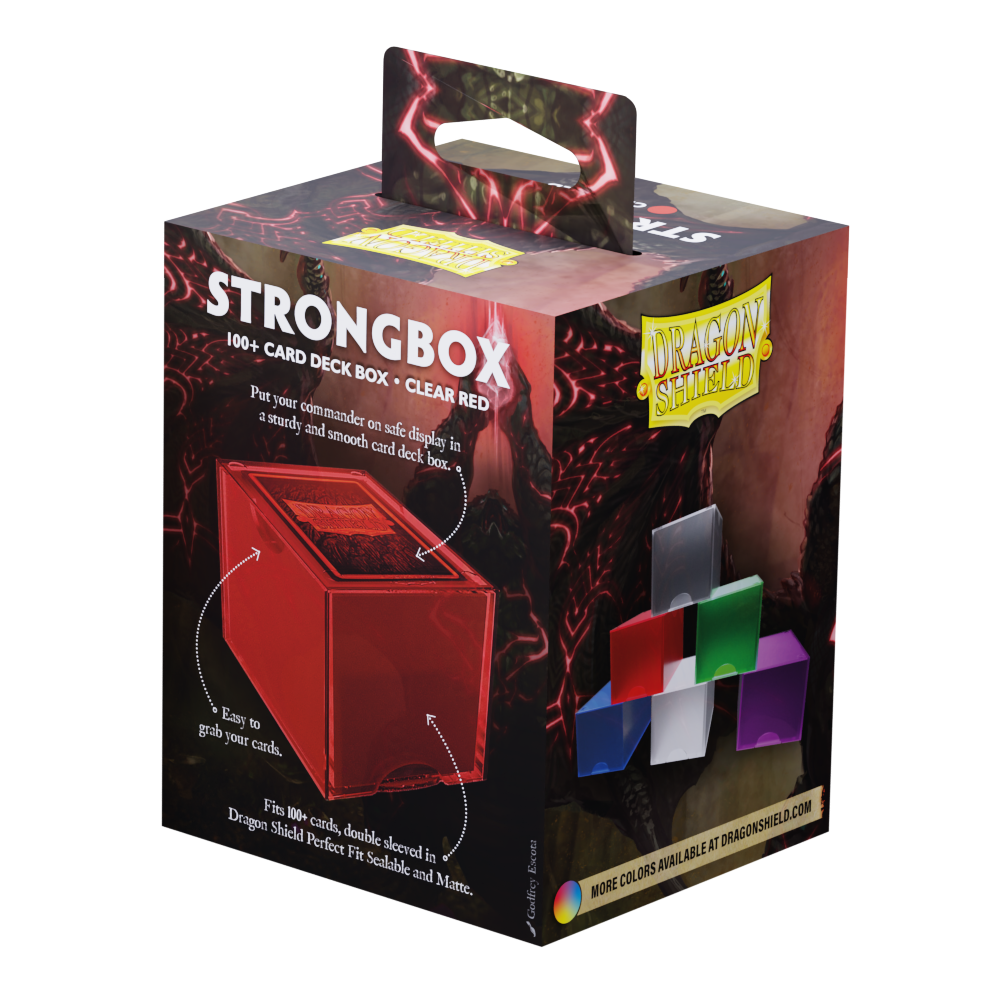 Dragon Shield | Clear Red | Strongbox