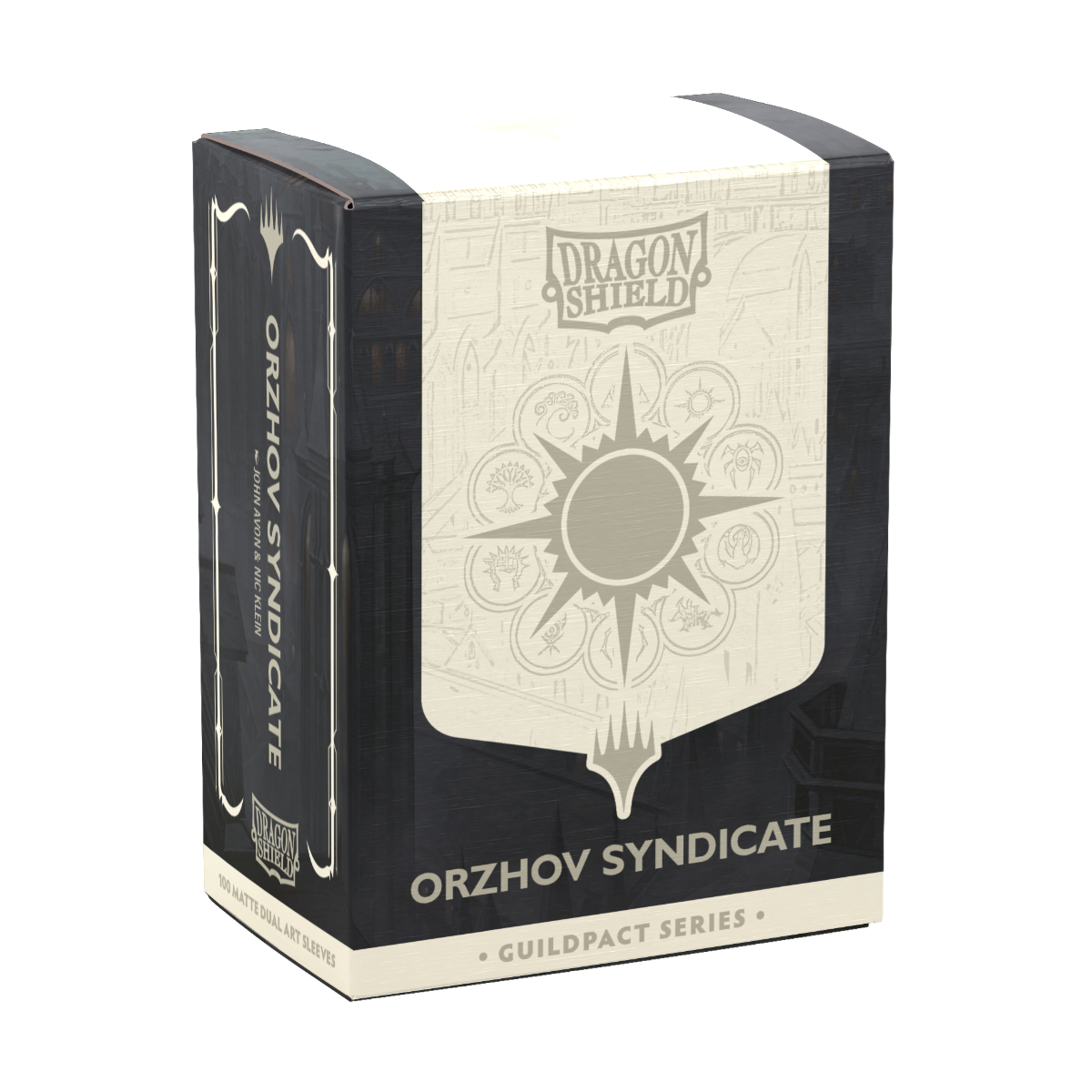 Dragon Shield X Magic: The Gathering | Orzhov Syndicate | Standard Size Sleeves Guildpact Series