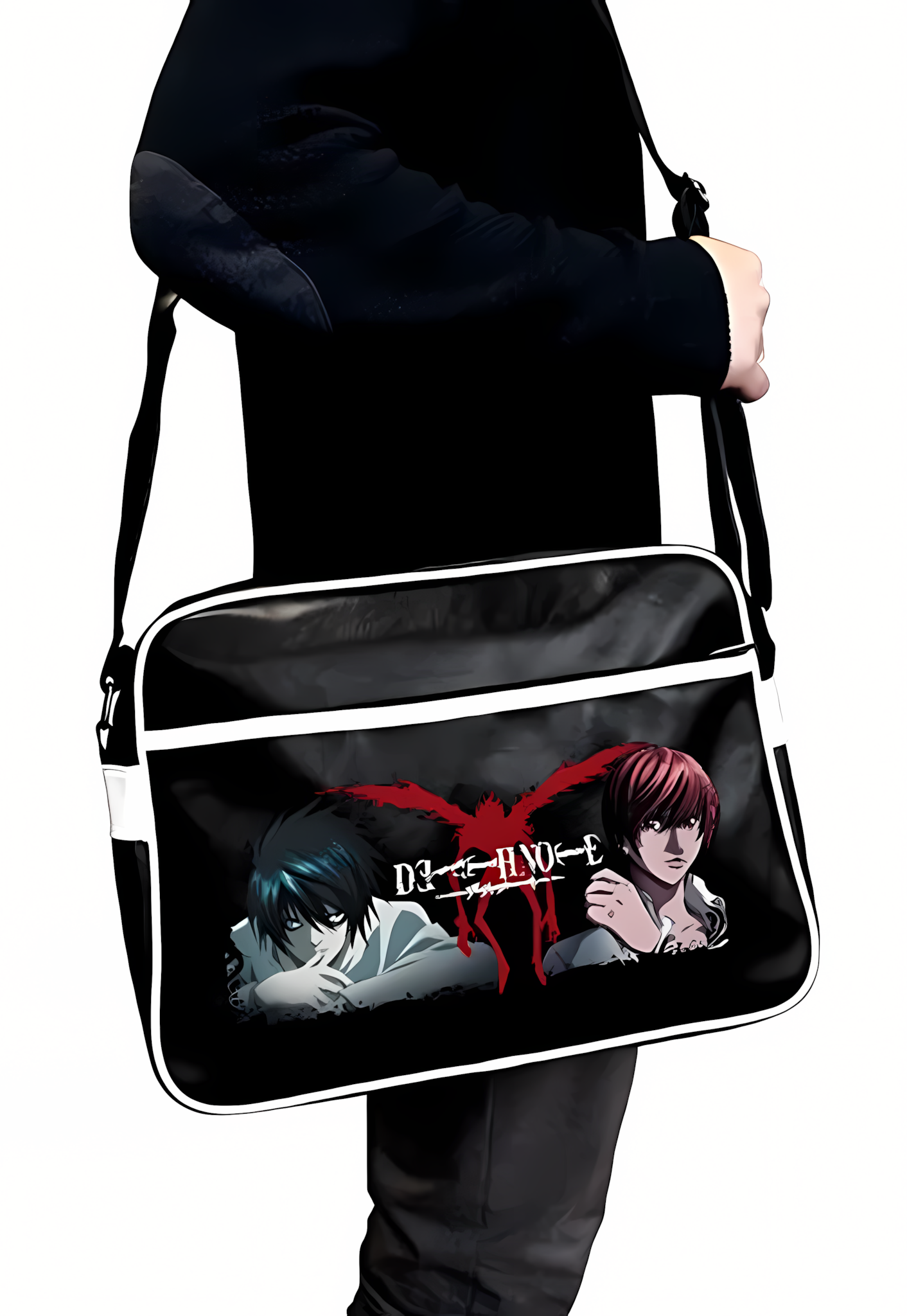 Abysse: Death Note - Messenger Bag Vinyl - L vs Light