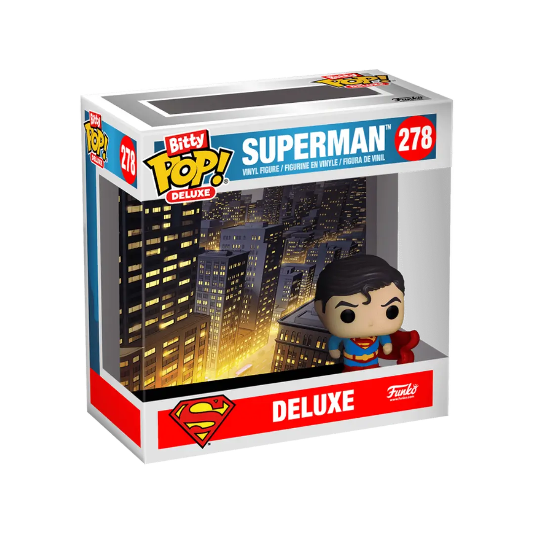 Bitty POP! Deluxe: Superman (Cityscape) - Superman