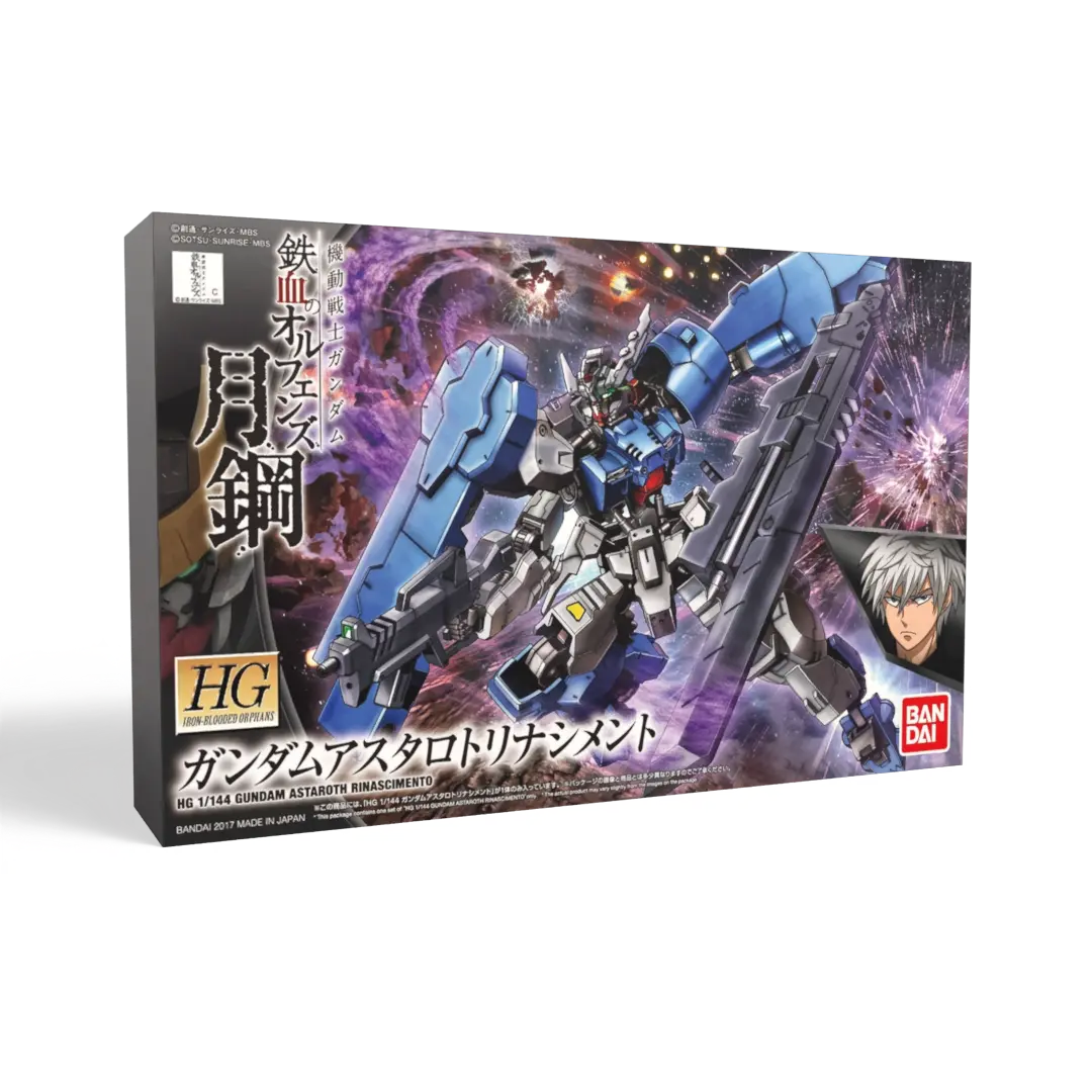 Bandai | HG Gundam Astaroth Rinascimento | Mobile Suit Gundam: Iron-Blooded Orphans (1/144)