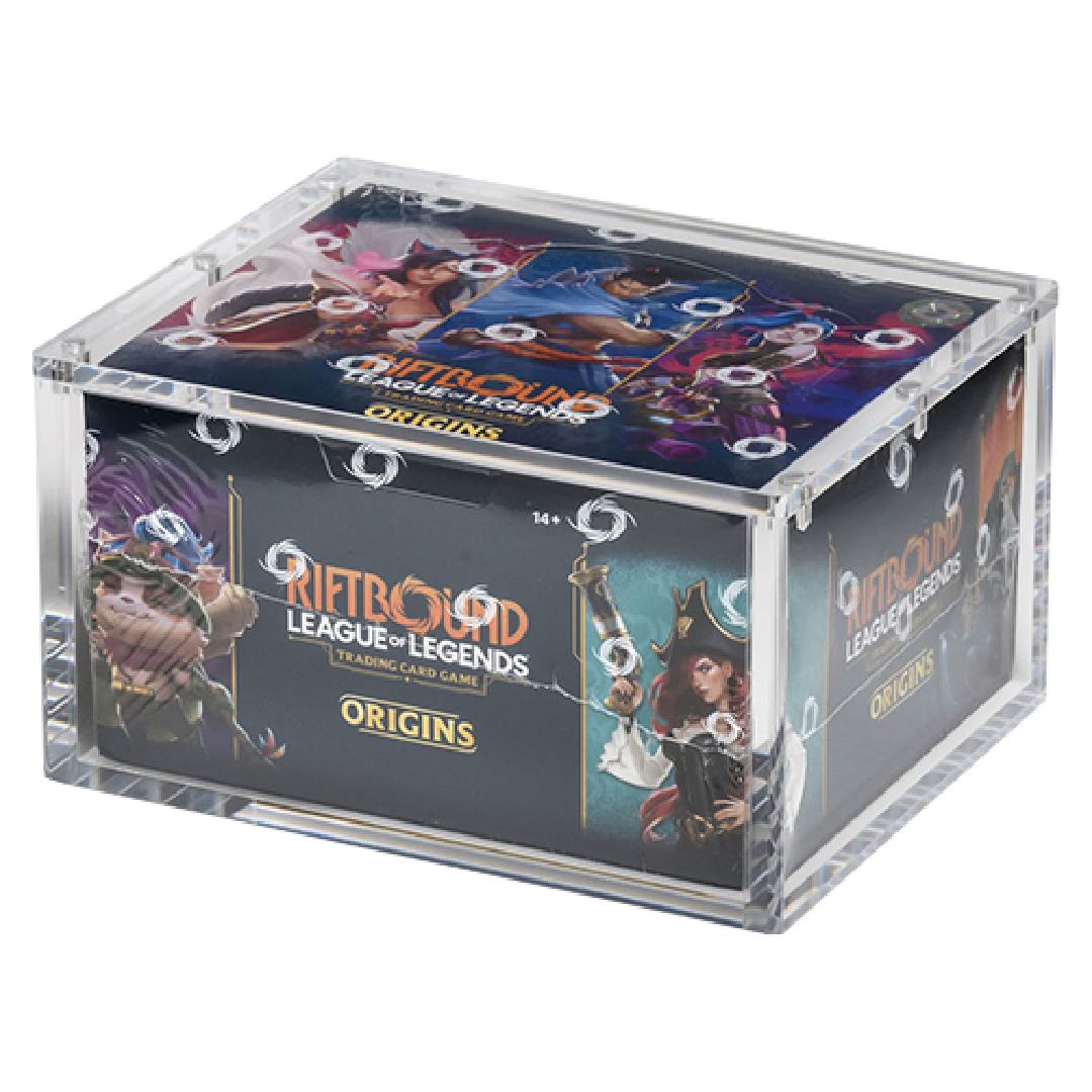 The Acrylic Box | Riftbound Booster Box League of Legends | Acryl Case