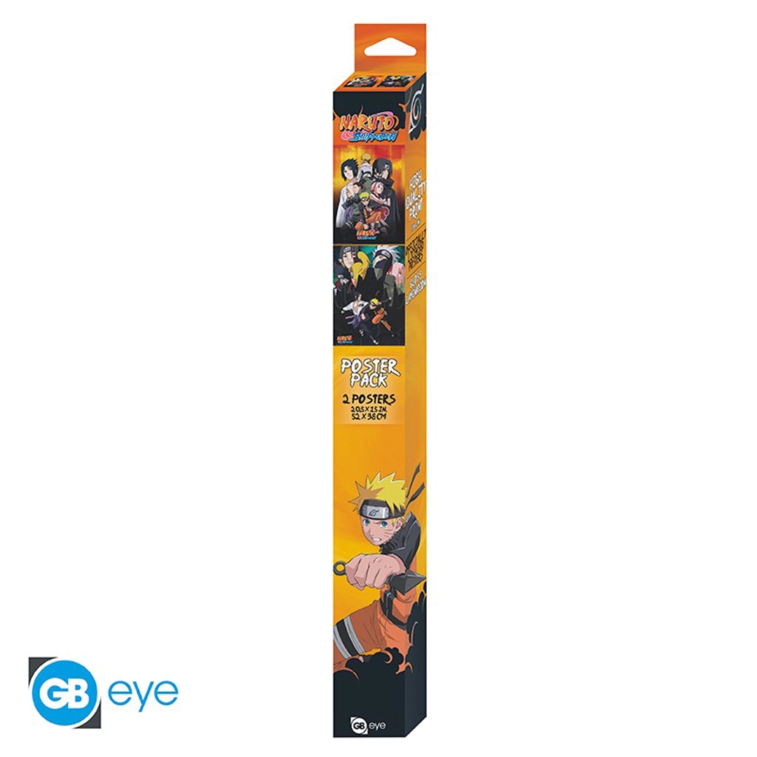 Naruto Shippuden | Chibi Set 2 Poster (52 x 38cm) Ninjas | Poster
