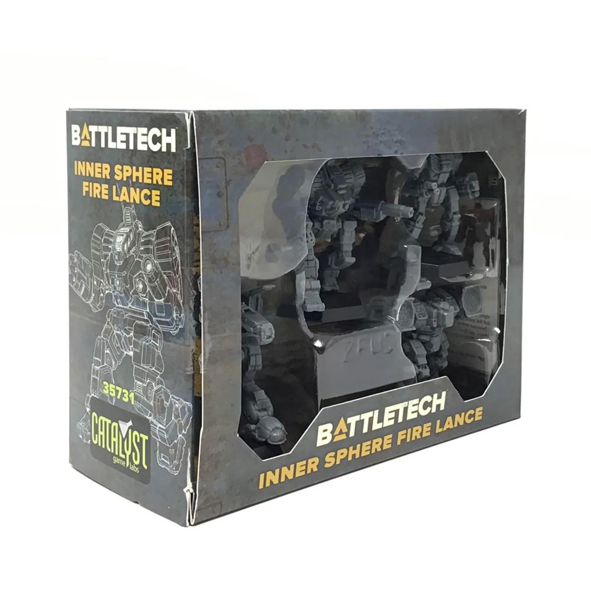 Catalyst Game Labs: BattleTech Inner Sphere Fire Lance - Miniature Games