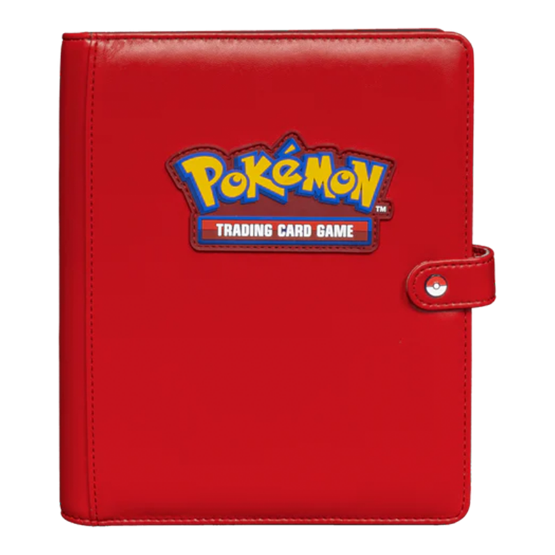 Ultra Pro | Premium Red | 4-Pocket Snap Binder
