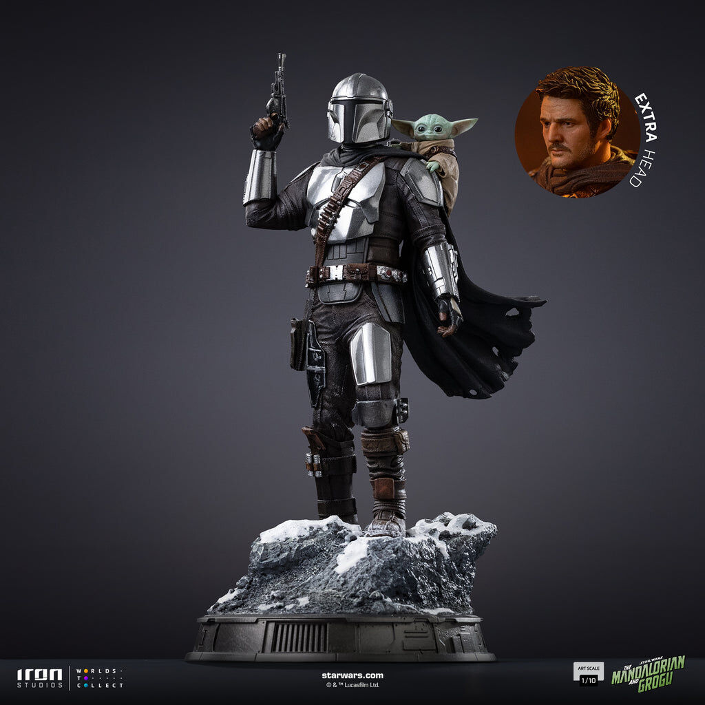 Iron Studios | The Mandalorian and Grogu | Mandalorian and Grogu Movie Art Scale 1/10