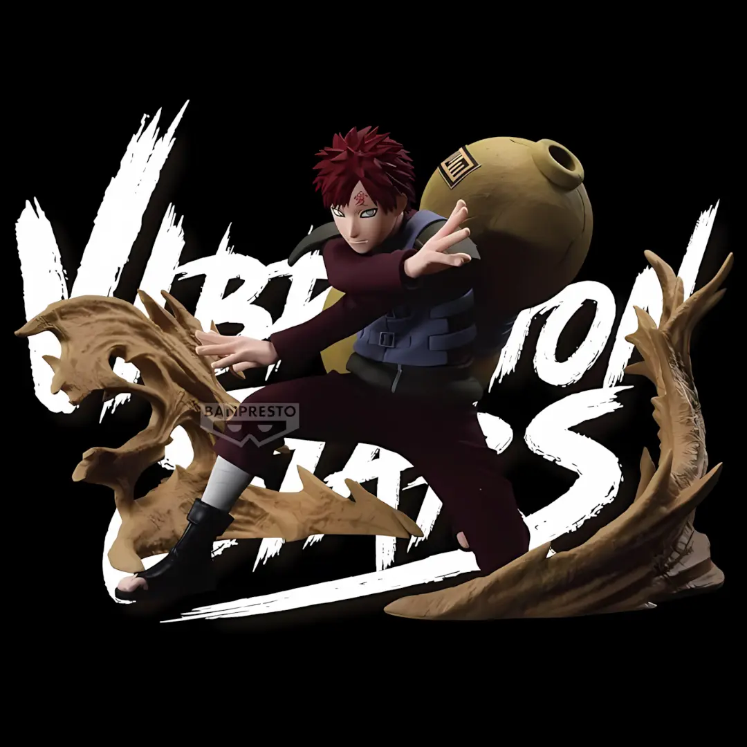 Banpresto: Naruto Shippuden - Gaara Vibration Stars Plus Figur (12cm)