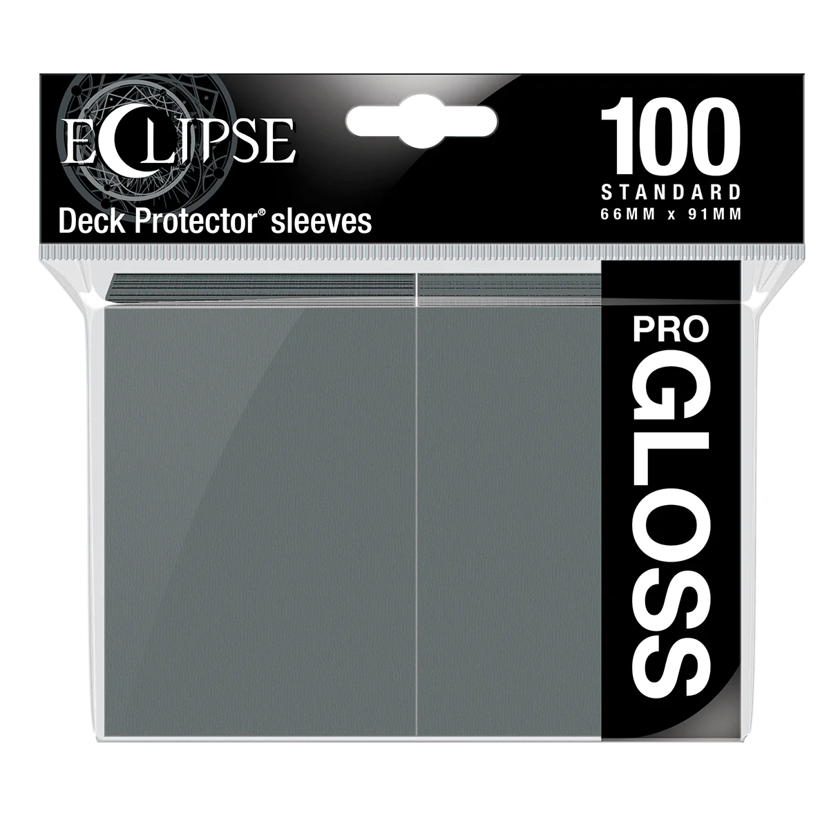 Ultra Pro: Eclipse Gloss Standard Sleeves - Smoke Grey