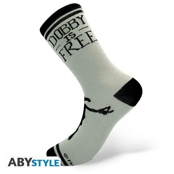 Harry Potter | Dobby | Socks (Black & Grey)