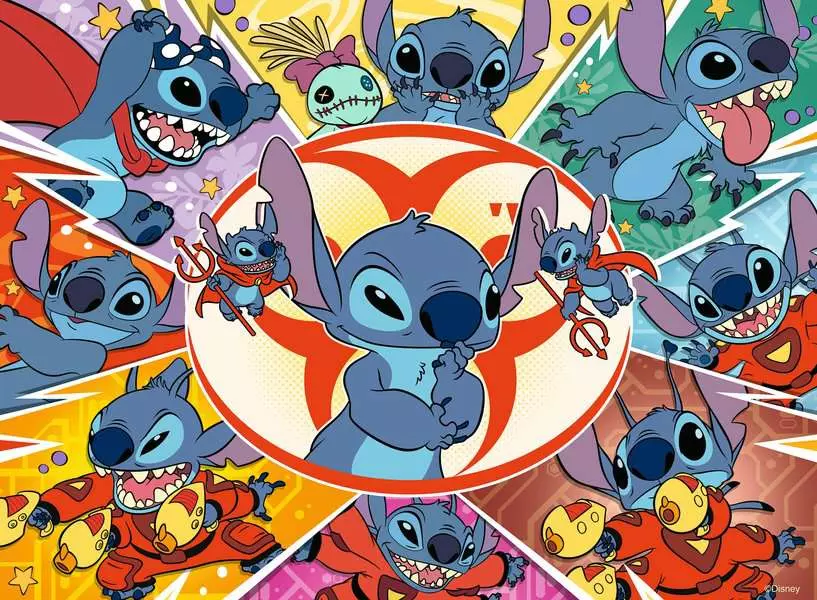 Ravensburger | Disney Stitch In meiner Welt 100 XXL Teile | Puzzle