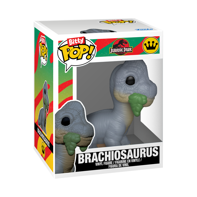 Bitty POP 2 Pack | Velociraptor & Brachiosaurus | Jurassic Park