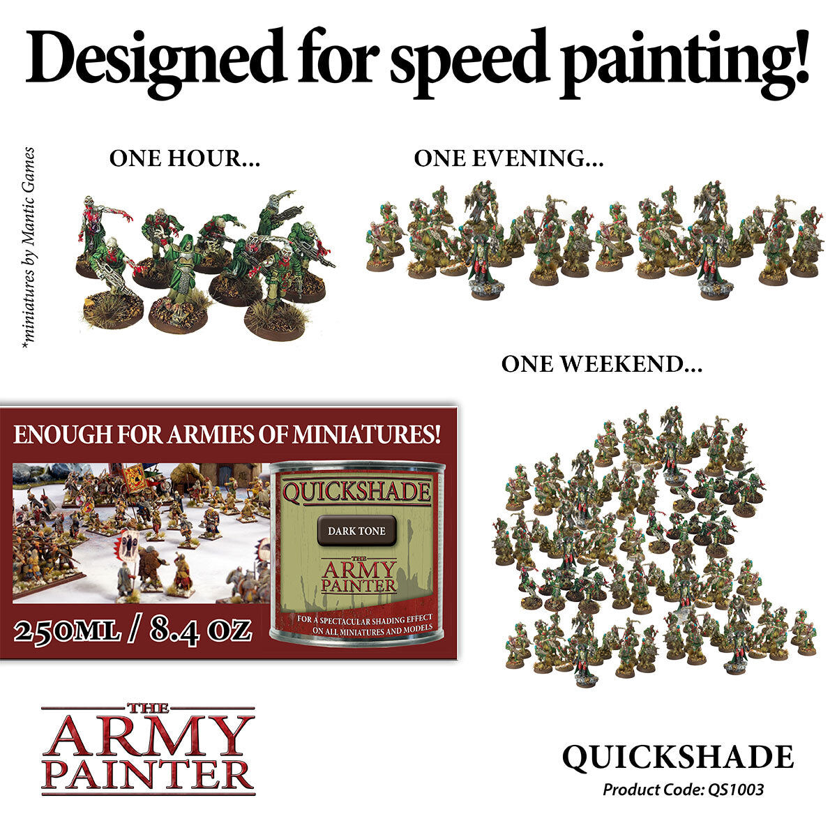 The Army Painter - Dark Tone - Quickshade Dip