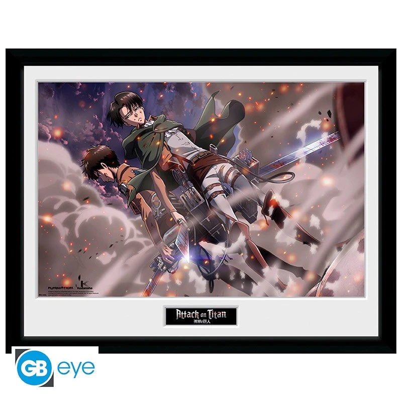 Attack on Titan | Framed Print (30 x 40cm) Smoke Blast | Print