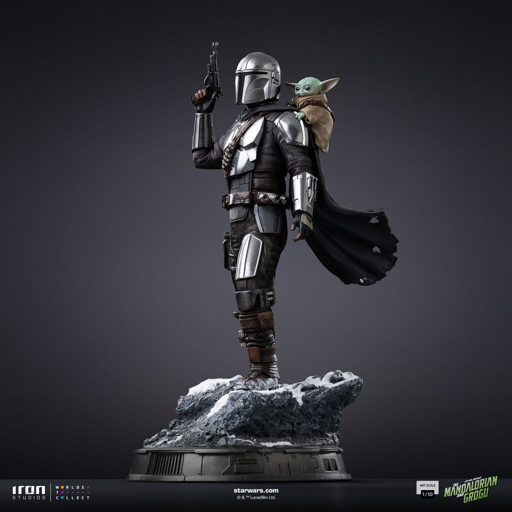 Iron Studios | The Mandalorian and Grogu | Mandalorian and Grogu Movie Art Scale 1/10