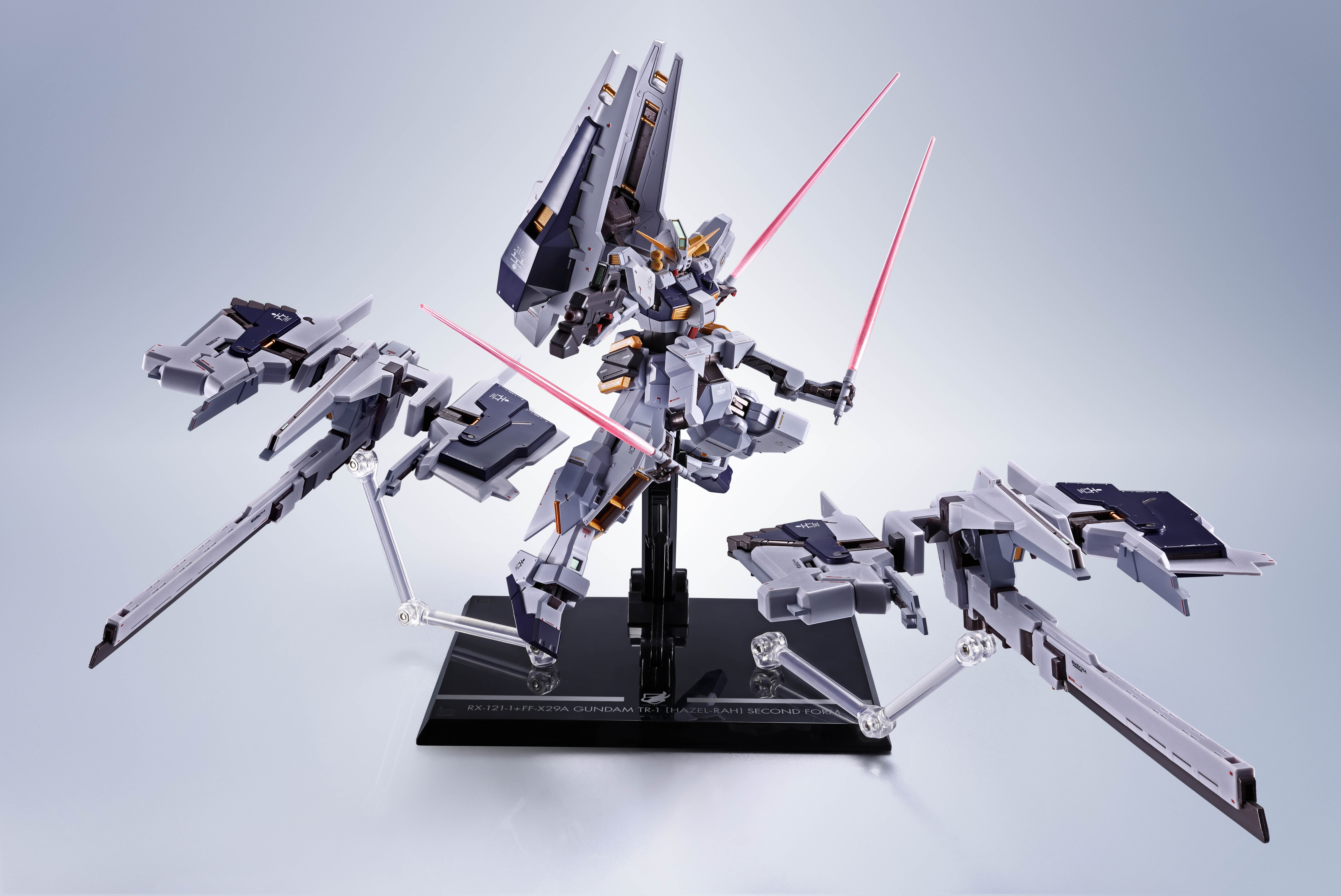 Tamashii Nations | SIDE MS Gundam TR-1 (Hazel-Rah Second Form) Metal Robot Spirits | Mobile Suit Gundam (14cm)