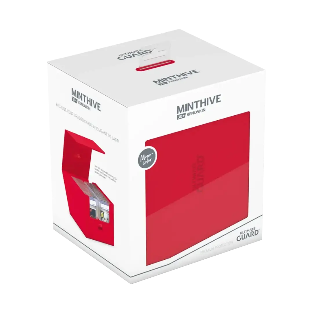 Ultimate Guard | Card Case Box | Minthive | XenoSkin (30+) Farbe | Rot