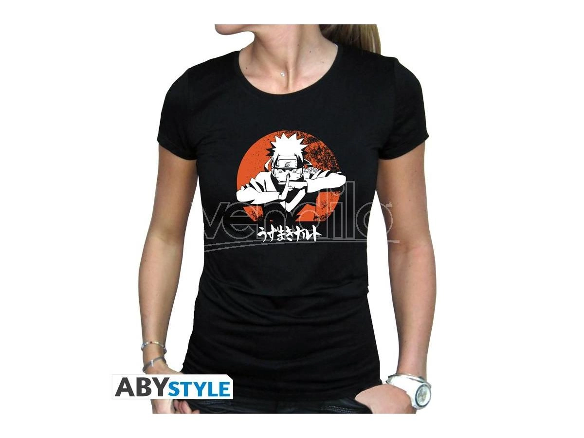 Abysse: Naruto Shippuden - Basic T-Shirt Frauen (M) - Naruto