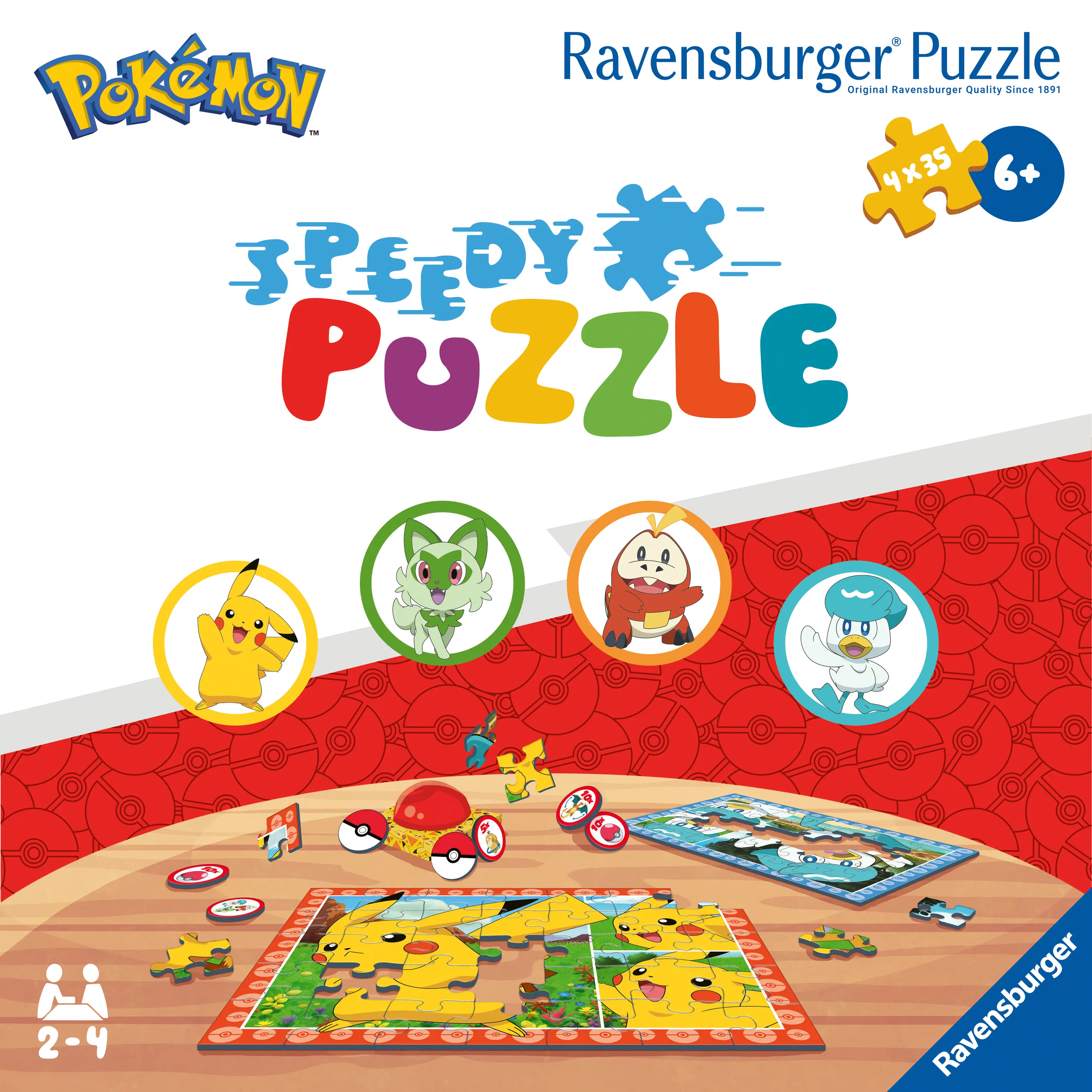 Ravensburger | Pokémon | 20 Teile Speedy Puzzle